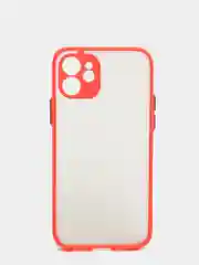 Красный чехол на iPhone 13, 12, 11, 8, 7, XR, X, XS, pro, mini, max, plus, SE