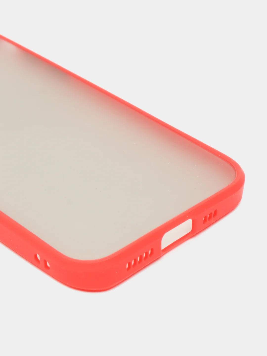 Красный чехол на iPhone 13, 12, 11, 8, 7, XR, X, XS, pro, mini, max, plus, SE