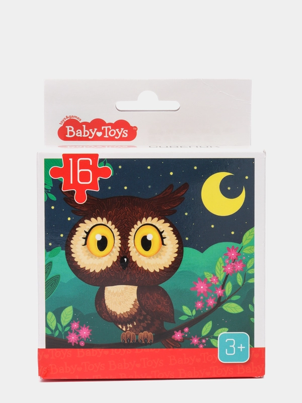 Пазл First Puzzle "Совенок" (16 эл) Baby Toys