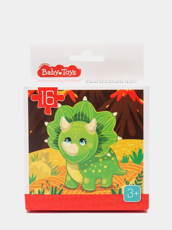 Пазл First Puzzle "Динозаврик" (16 эл) Baby Toys