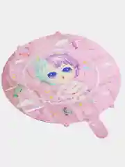 Серебряный кукла фольгированный шар фольгированная фигура кукла ЛОЛ LOL сюрпрайз, русалочка