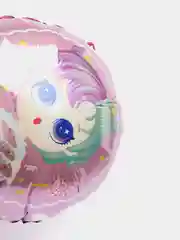 Серебряный кукла фольгированный шар фольгированная фигура кукла ЛОЛ LOL сюрпрайз, русалочка