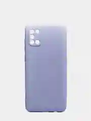 Небесно-голубой чехол силиконовый Samsung A01,  A10, A21, A31, A41, A71