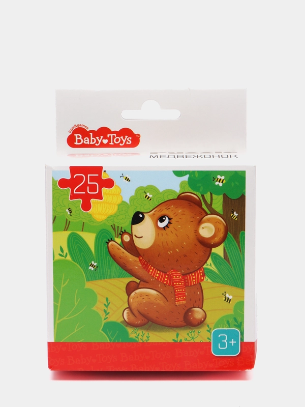 Пазл First Puzzle "Медвежонок" (25 эл) Baby Toys