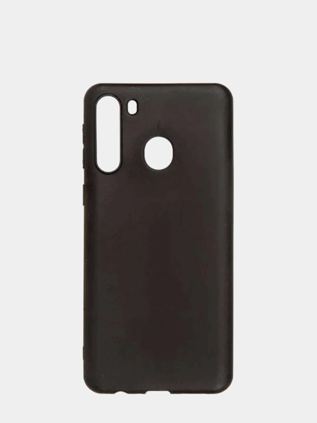 Черный чехол силиконовый Samsung A01,  A10, A21, A31, A41, A71