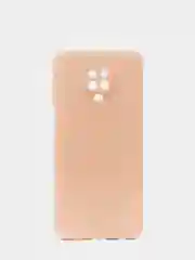 Бежевый чехол силиконовый Xiaomi Redmi Note 7, Note 8, Note 8 Pro, Note 8T, Note 9, Note 9 Pro/9S