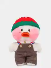 Белый игрушка мягка  "Утка Lalafanfan"