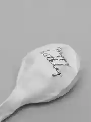 Шар латексный "Happy birthday", 30 см, 5шт