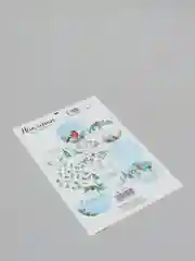Голубой наклейки для ежедневника