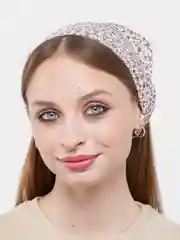 Бежевый косынка летняя