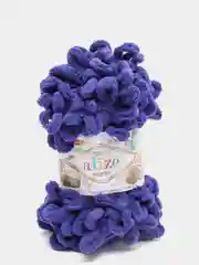 Темно-синий пряжа Alize Puffy
