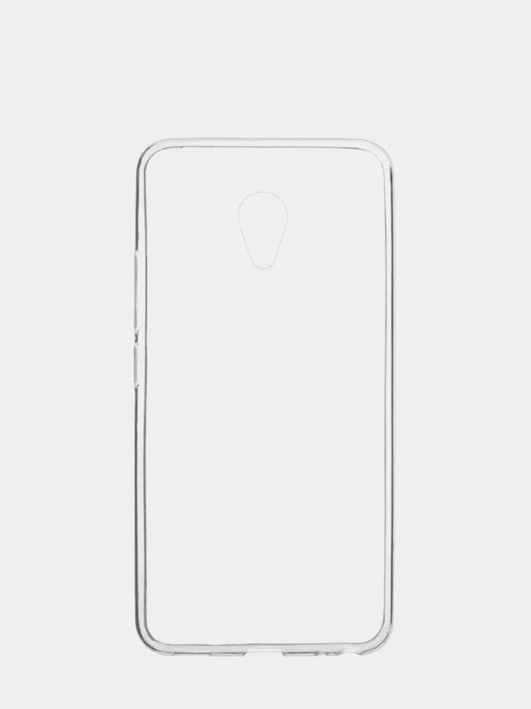Прозрачный чехол накладка для Meizu M5 Note