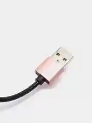 Золотой кабель USB - Type-C / microUsb  для Зарядки и Передачи данных