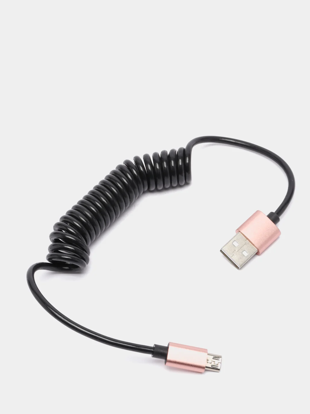 Золотой кабель USB - Type-C / microUsb для Зарядки и Передачи данных