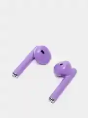 Пурпурный наушники TWS беспроводные Bluetooth с кейсом