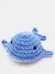 Парная игрушка "WHALES IN LOVE" ручной работы, 15 см