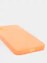 Оранжевый яркий силиконовый чехол iPhone XR, 11, 12 Mini, 12 Pro, 12 Pro Max
