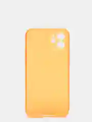 Оранжевый яркий силиконовый чехол iPhone XR, 11, 12 Mini, 12 Pro, 12 Pro Max