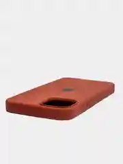 Коричневый чехол Silicone Case для iPhone 13 / 13 Pro / 13 Pro Max с открытым низом