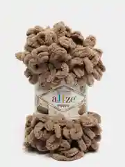 Светло-коричневый пряжа Alize Puffy