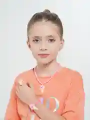 Ледяной детский набор : бусы, браслет и кольцо