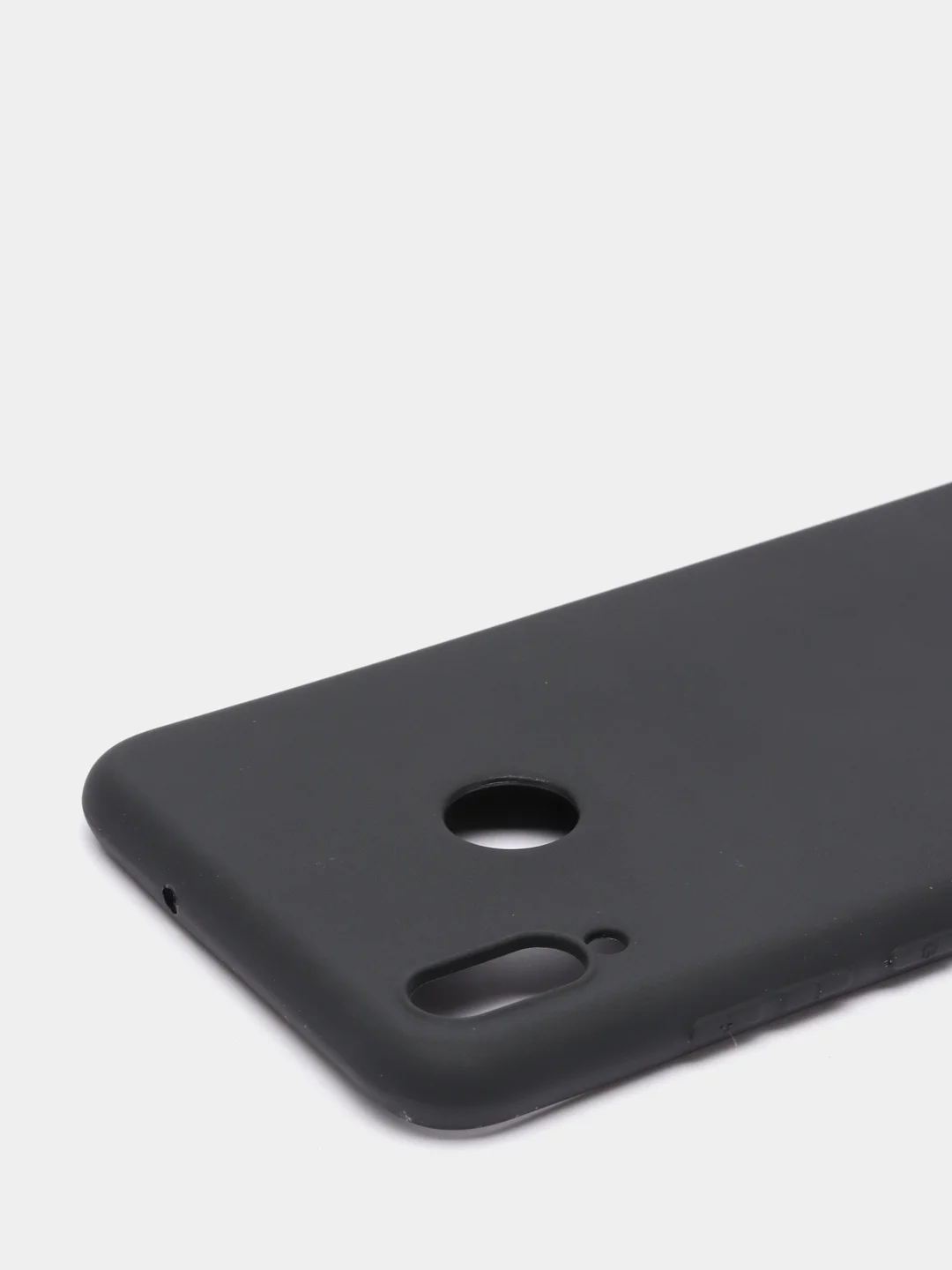 Черный чехол Honor 8x силиконовый