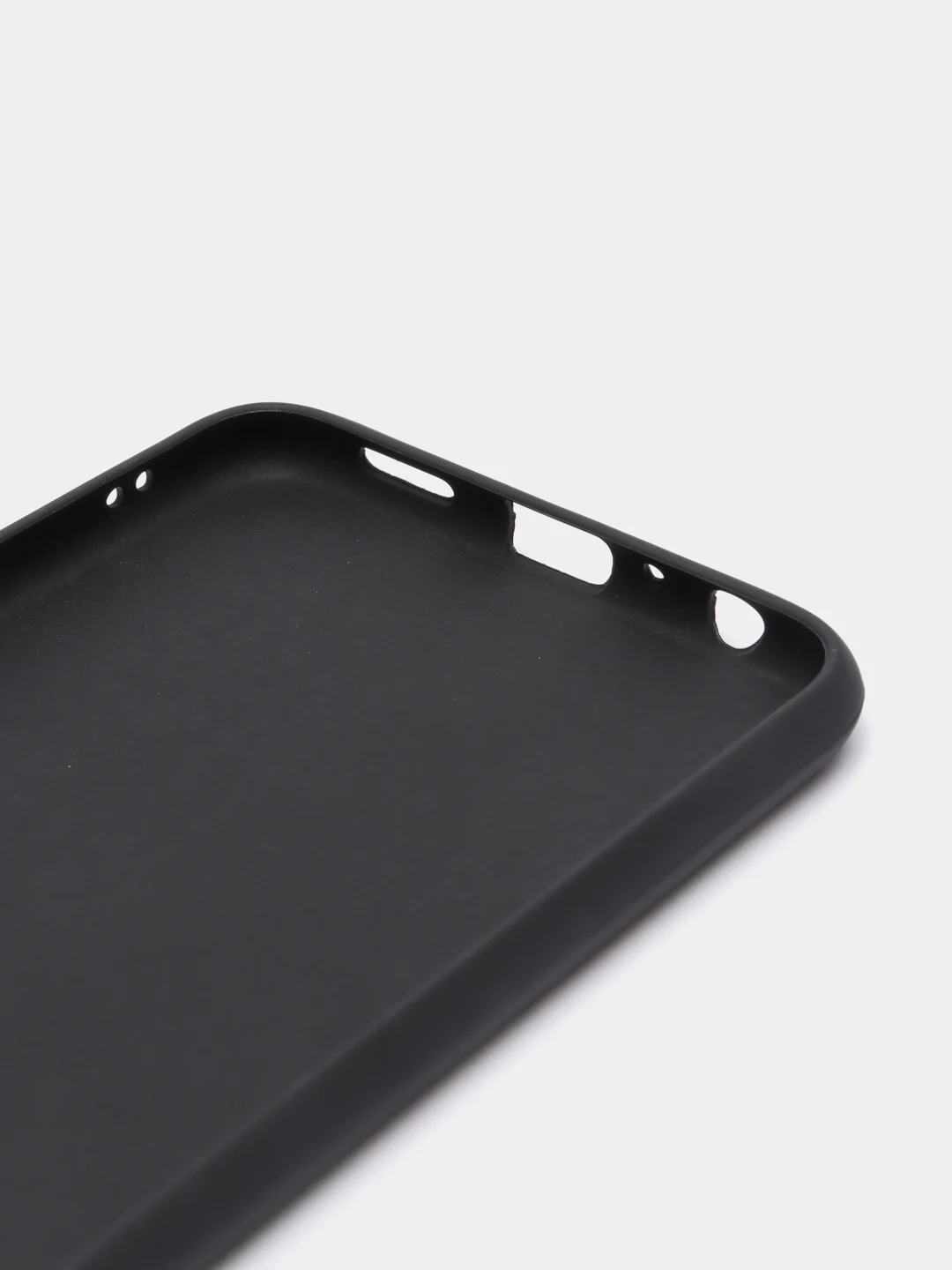 Черный чехол Honor 8x силиконовый