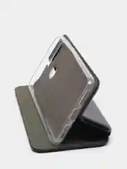 Черный чехол книжка на Honor 7c / Honor 7a Pro / Huawei Y6 2018 / Y6 Prime (5.7)