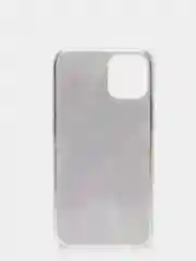 Фиолетовый чехол для iPhone 12/12 Pro/12 Mini с цветочным узором, блестки