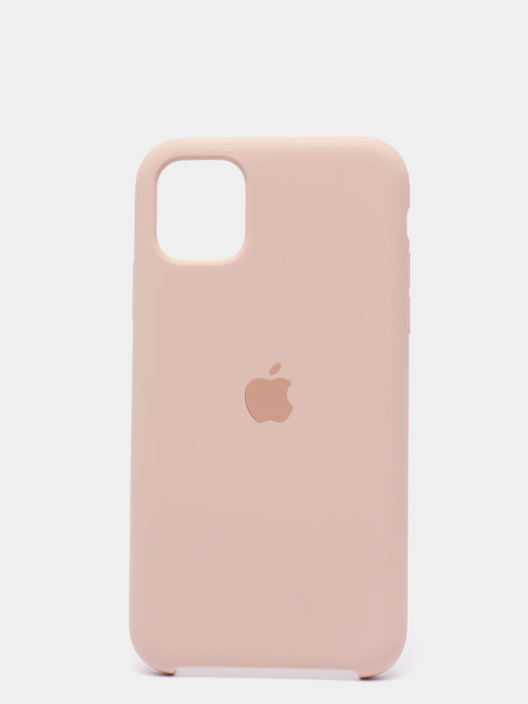 Серебряный чехол Silicone case для iPhone 11/XR/12/7/8/X/XS/6S/Pro/Max,Plus,SE Силиконовый (айфон)