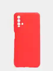 Красный силиконовый чехол для Xiaomi Redmi 9T (Сяоми редми 9Т)
