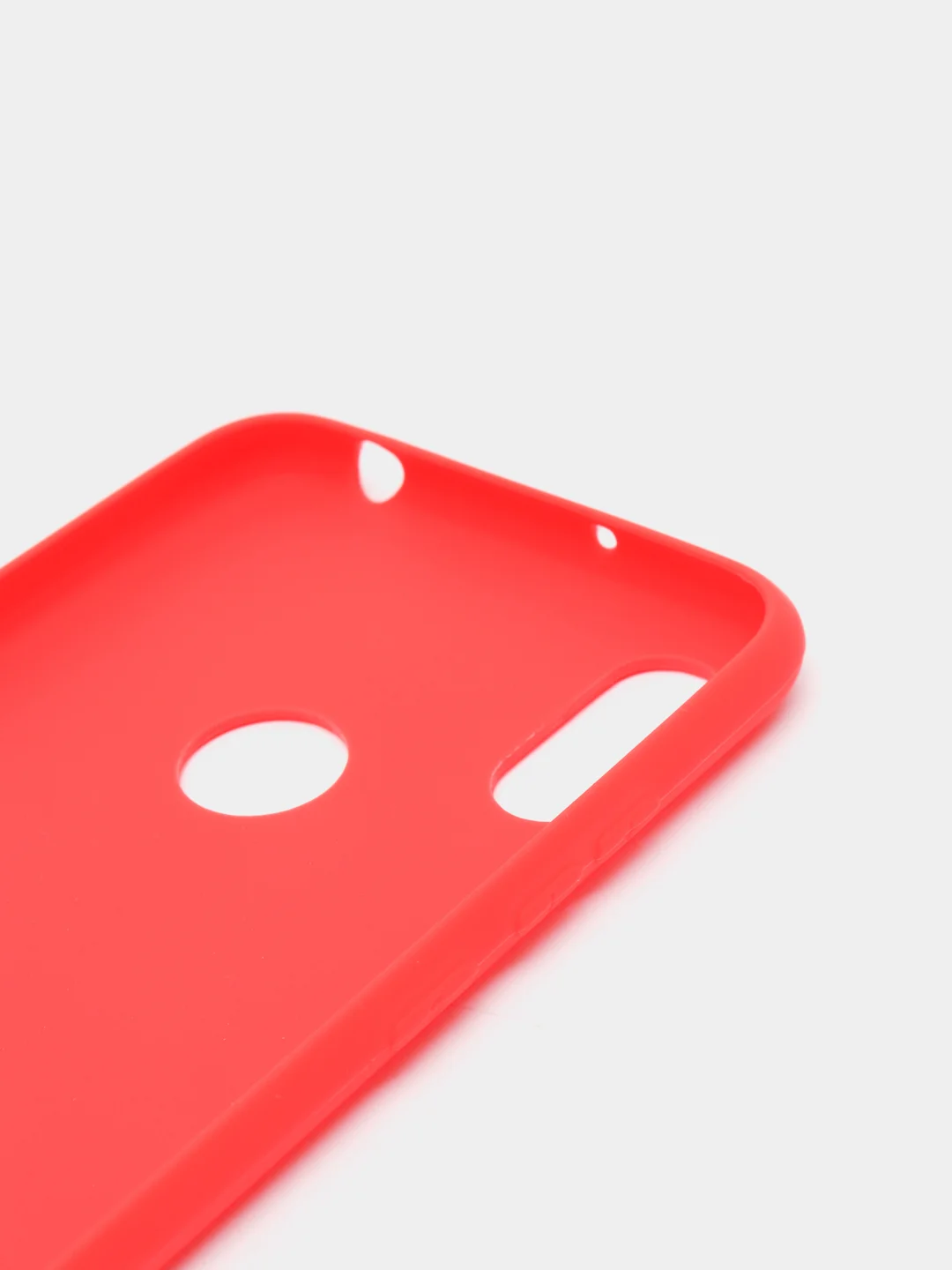 Алый чехол силиконовый Honor 8A / 8А Prime / Huawei Y6 2019 / У6 Prime 2019 / Y6s, Хонор 8А