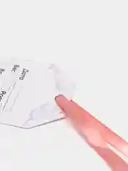 Кремовый бирочка для фото