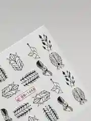 Оливковый наклейки для дизайна ногтей, слайдеры