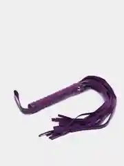 Фиолетовый плетка БДСМ, для секс-игр, кожаная плеть BDSM, для шлепков, ролевых игр, доминирования