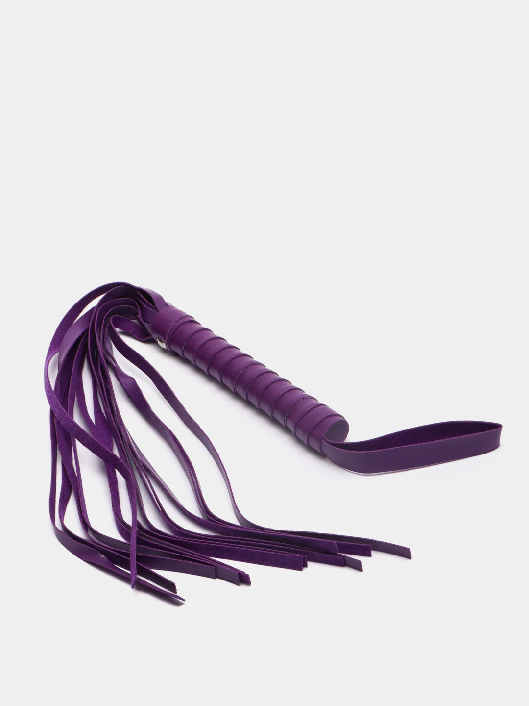 Фиолетовый плетка БДСМ, для секс-игр, кожаная плеть BDSM, для шлепков, ролевых игр, доминирования