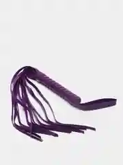 Фиолетовый плетка БДСМ, для секс-игр, кожаная плеть BDSM, для шлепков, ролевых игр, доминирования