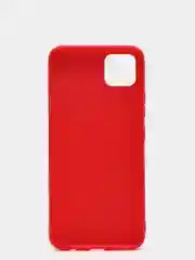 Красный чехол Realme C11 2020 Реалми С11 2020 силиконовый, цветной, матовый