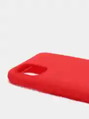 Красный чехол Realme C11 2020 Реалми С11 2020 силиконовый, цветной, матовый