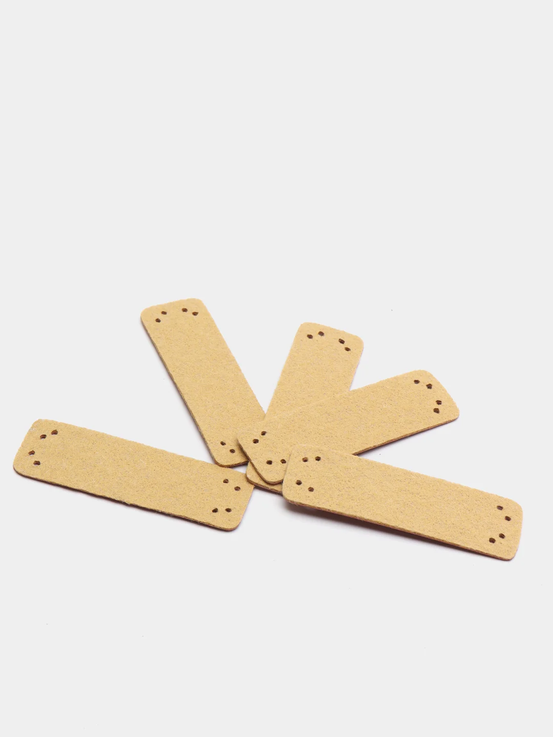 Манго бирки "Hand made", 5 штук, экокожа