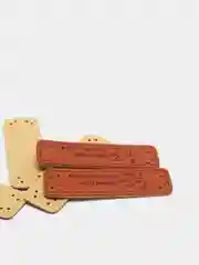 Манго бирки "Hand made", 5 штук, экокожа