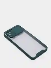 Морской чехол Samsung Galaxy A02s, Самсунг Галакси А02с пластиковый прозрачный с защитой камеры
