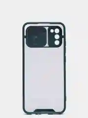 Морской чехол Samsung Galaxy A02s, Самсунг Галакси А02с пластиковый прозрачный с защитой камеры
