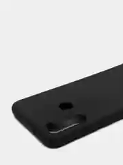 Угольный чехол Xiaomi Redmi Note 8T, Сяоми Редми Нот 8Т, силиконовый цветной матовый