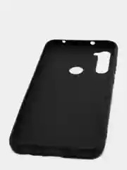 Угольный чехол Xiaomi Redmi Note 8T, Сяоми Редми Нот 8Т, силиконовый цветной матовый