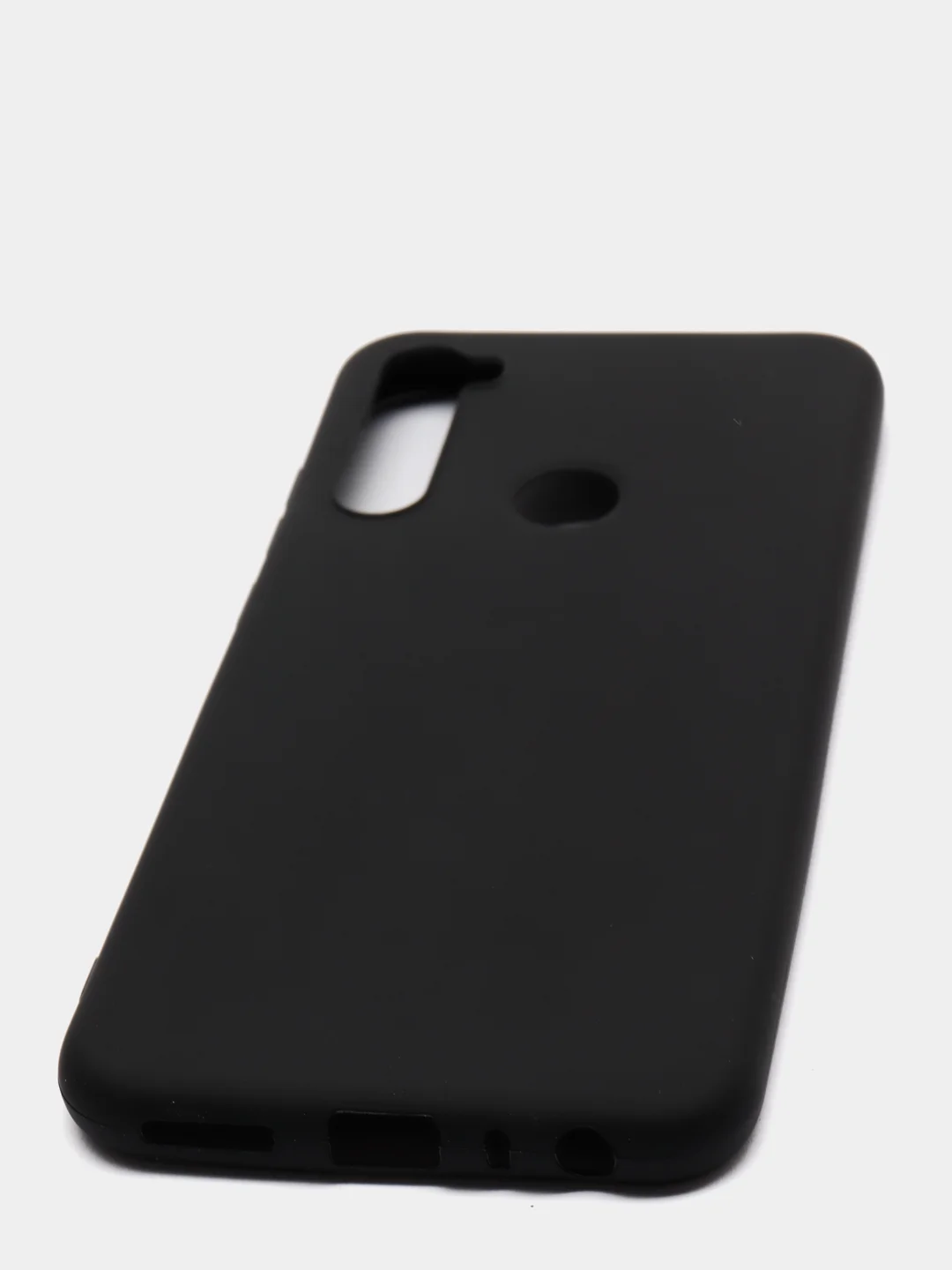 Угольный чехол Xiaomi Redmi Note 8T, Сяоми Редми Нот 8Т, силиконовый цветной матовый