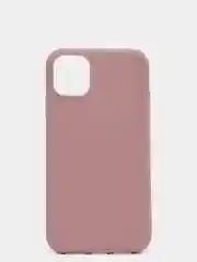 Серебряный чехол для iPhone (Айфон) 11 силиконовый, синий