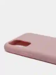 Серебряный чехол для iPhone (Айфон) 11 силиконовый, синий