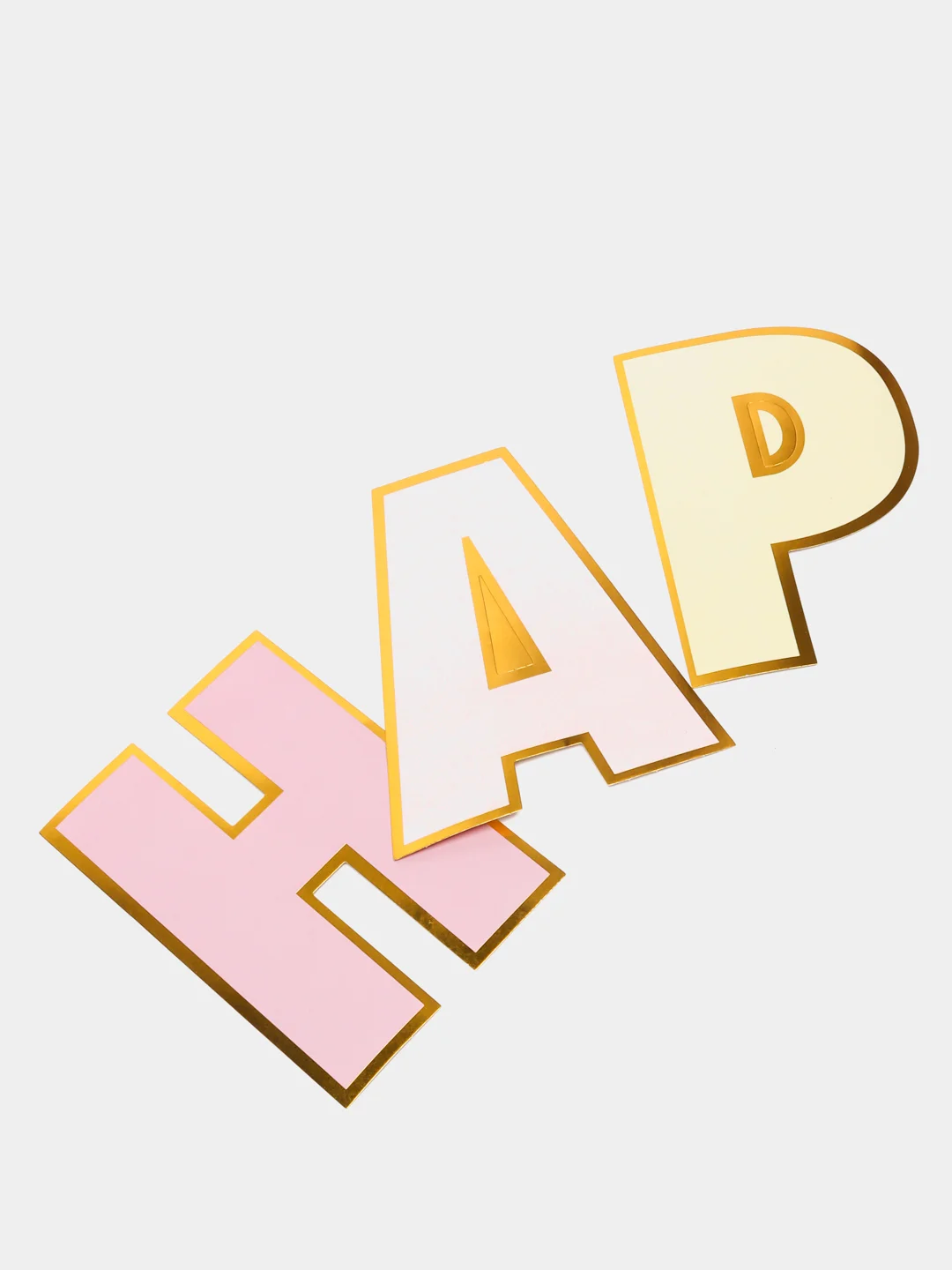 Терракотовый гирлянда Флажки на день рождения Happy Birthday