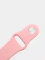 Розовый ремешок, силиконовый, цветной, для Apple Watch, 38, 40, 42, 44, 45, 49 мм
